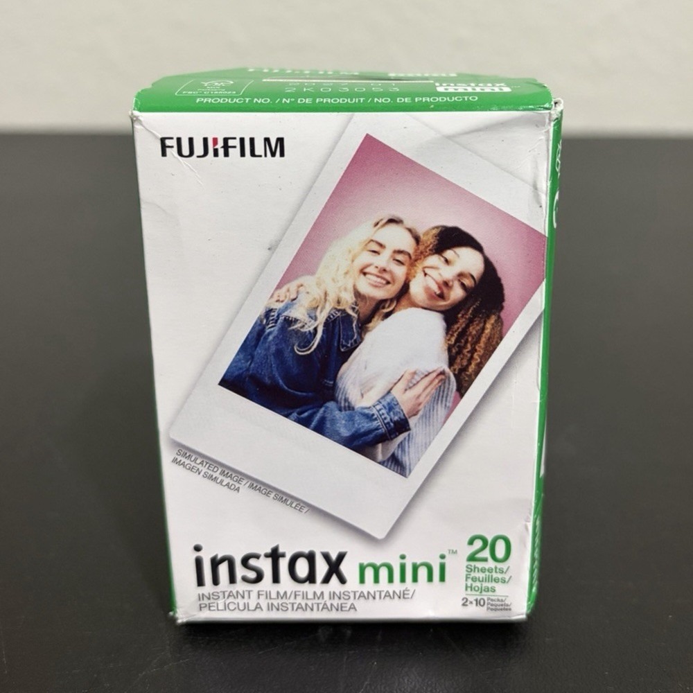 NEW Fujifilm Instax Mini Color Instant Film Twin Pack 20 Photos 800 ISO